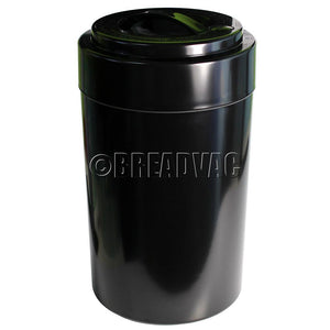 Airtight 5lb container for coffee and bread in color black