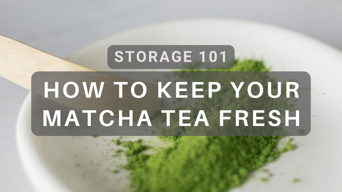 Matcha Tea Management Guide to Storing Matcha: How to Keep Your Matcha Tea Fresh – Tightvac