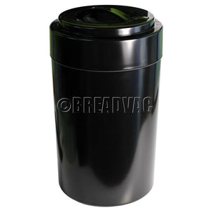 Airtight 5lb container for coffee and bread in color black